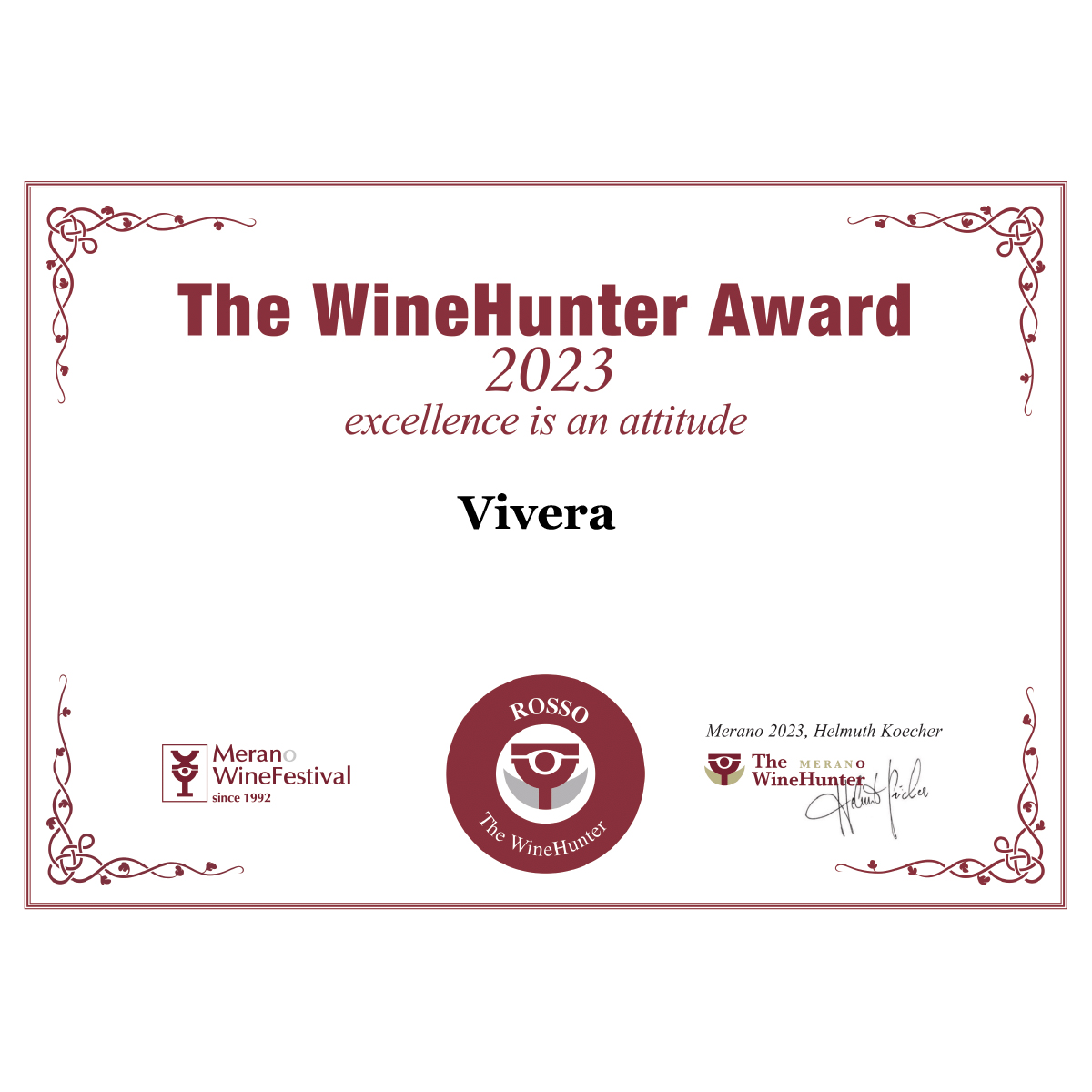 The WineHunter Award 2023